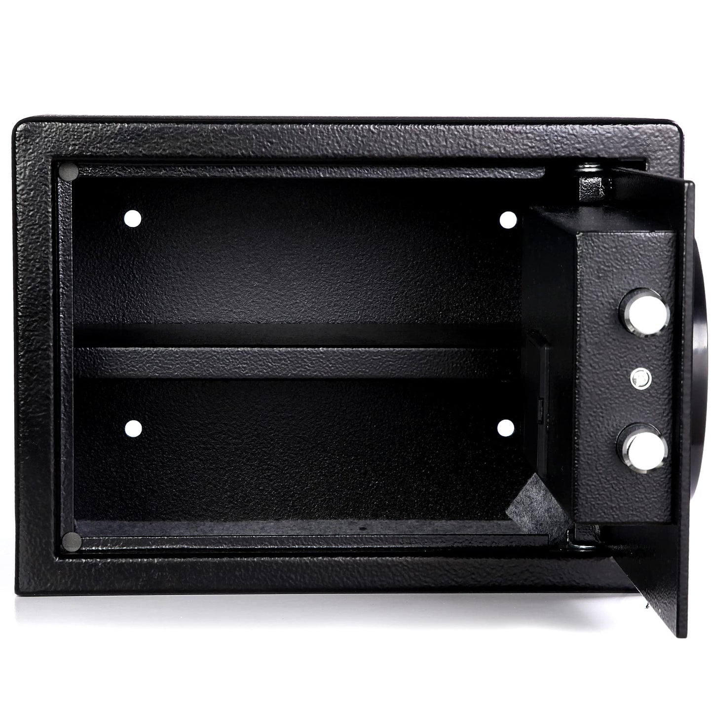 Kishnell | Caja Fuerte de Seguridad Electronica Pantalla LCD Personal Fija Metalica OficIna Hogar Hotel con Llave