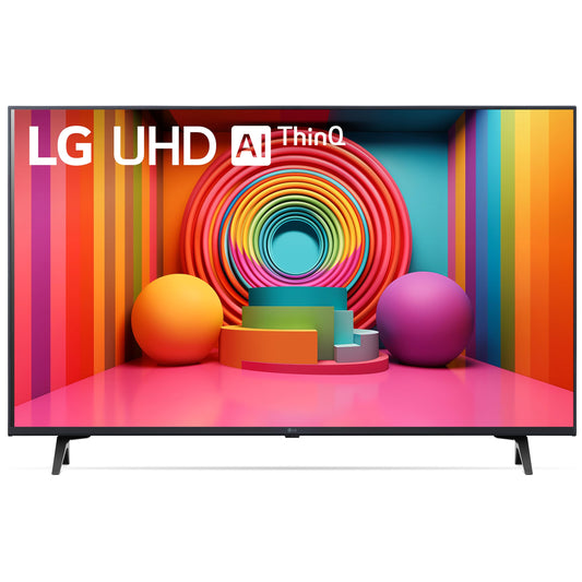LG 50-Inch UT7570 Series 4K Smart TV - Procesador α5 AI 4K, asignación dinámica de tonos, Alexa Ready, HDR10, HGIG, ALLM, WebOS 24, canales LG (50UT7570PUB, 2024) (renovado)