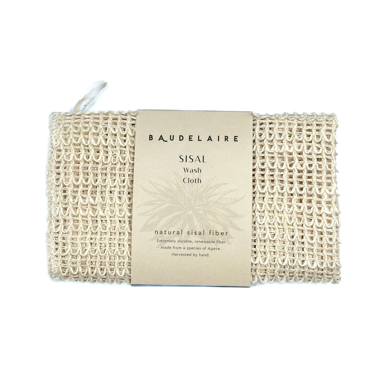Sisal Wash Cloth, 1 COUNT by Baudelaire