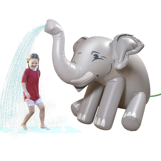 GoFloats - Rociador Inflable Gigante para Fiesta de Elefante, 5 pies de Alto, para Niños
