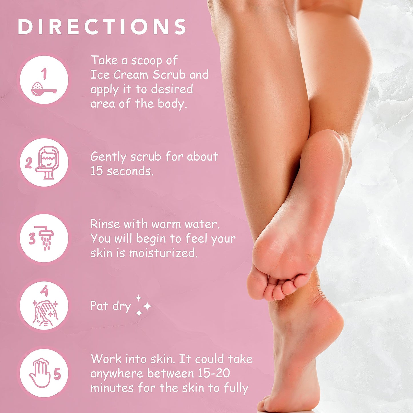 Exfoliante de Azúcar Toeah JollyScrub Birthday Cake Hidratante con Manteca de Karité y Aceites Nutritivos 200ml