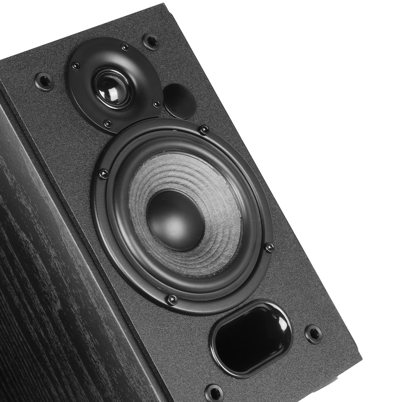 Altavoces de Estantería Edifier Negro con Bluetooth y Entrada Óptica-Coaxial