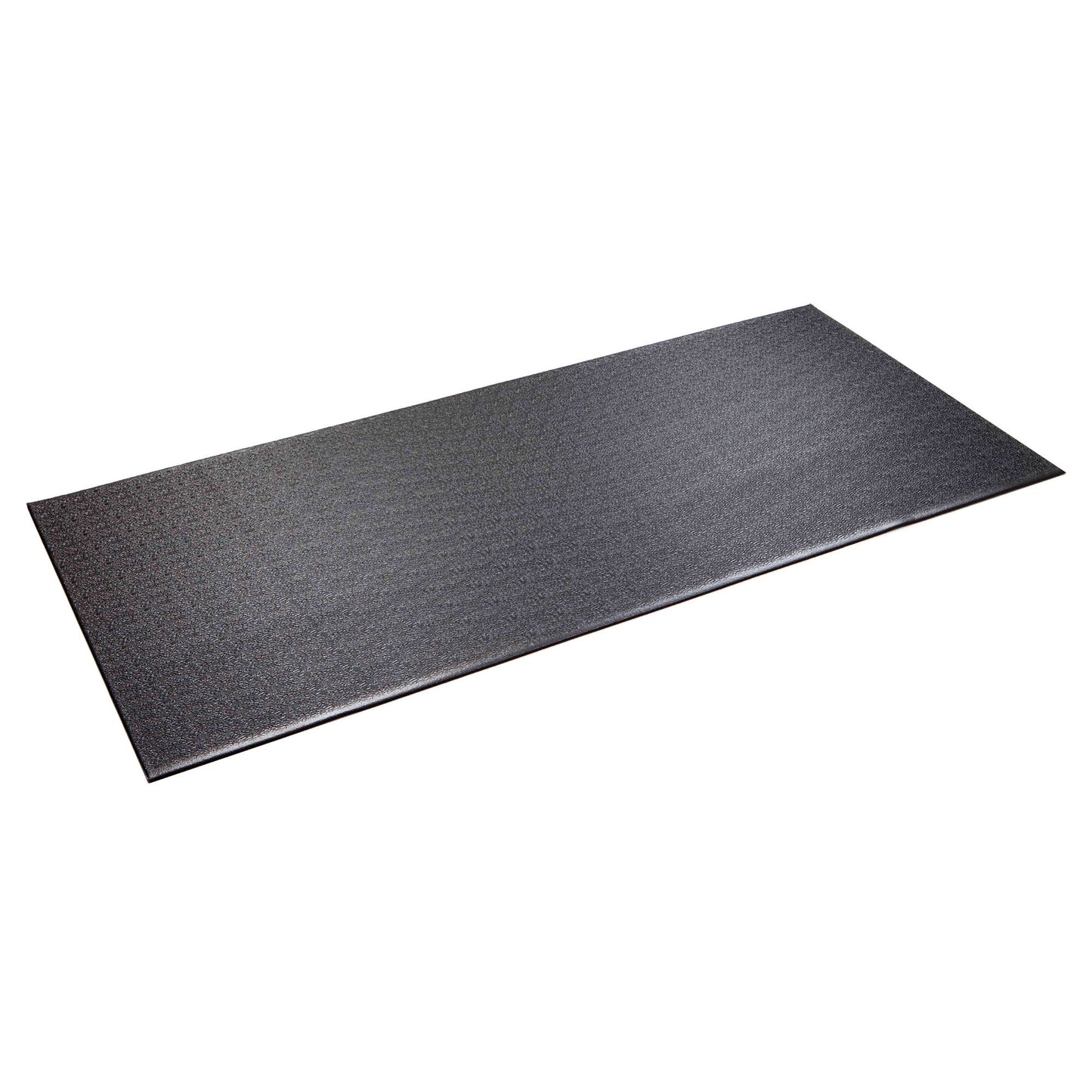Alfombrilla P.V.C. Supermats Negro Resistente para Máquinas de Correr o Esquí 3 x 6.5 Pies