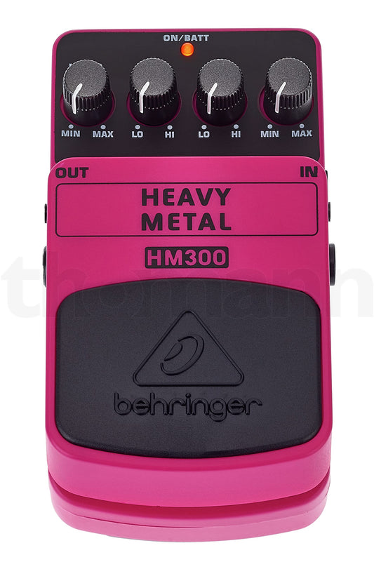 Behringer Heavy Metal Hm300 Pedal de Efectos