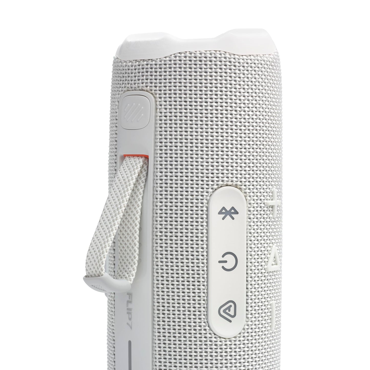 JBL Flip 7 Bocina Portátil Bluetooth, Batería Integrada, Resistente al Agua - Blanco