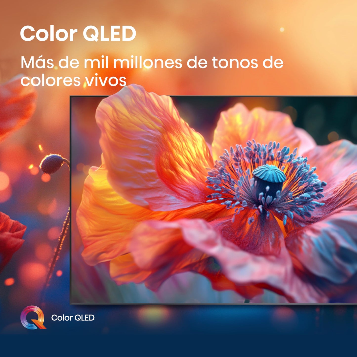 Hisense Television QD6QFM(Modelo 2025) Pantalla 65 Pulgadas,QLED Smart Fire TV UHD 4K,Control Remoto por Voz con Alexa,Escalado AI a 4K,Dolby Vision Atmos, Modo de Juego Plus