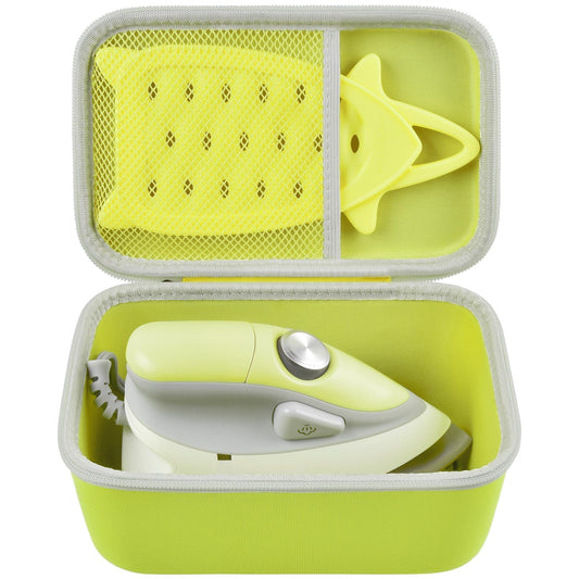 Funda compatible con Newbealer/para Sunbeam Hot-2-Trot/para Oliso M3Pro M2 Mini plancha de viaje para costura, soporte de transporte para pequeñas planchas de acolchado de artesanía con resto de vapor