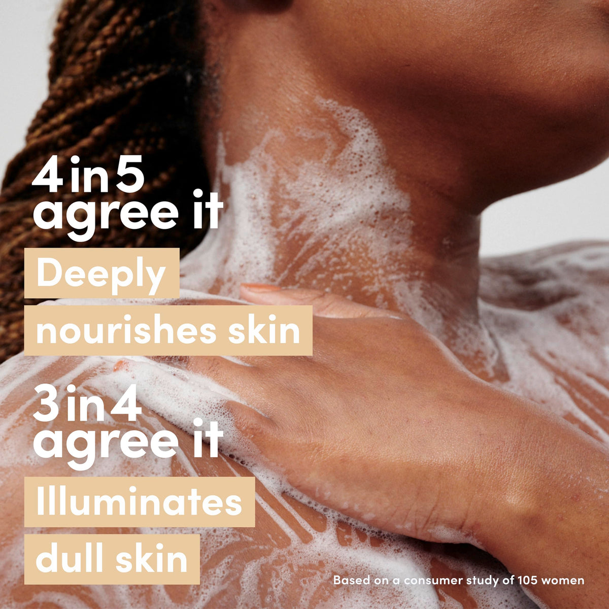 Dove Body Wash Melanin Radiance Nutre para restaurar la luminosidad Suero de proceramida al 5% con mezcla de aceites nutritivos 18.5 oz