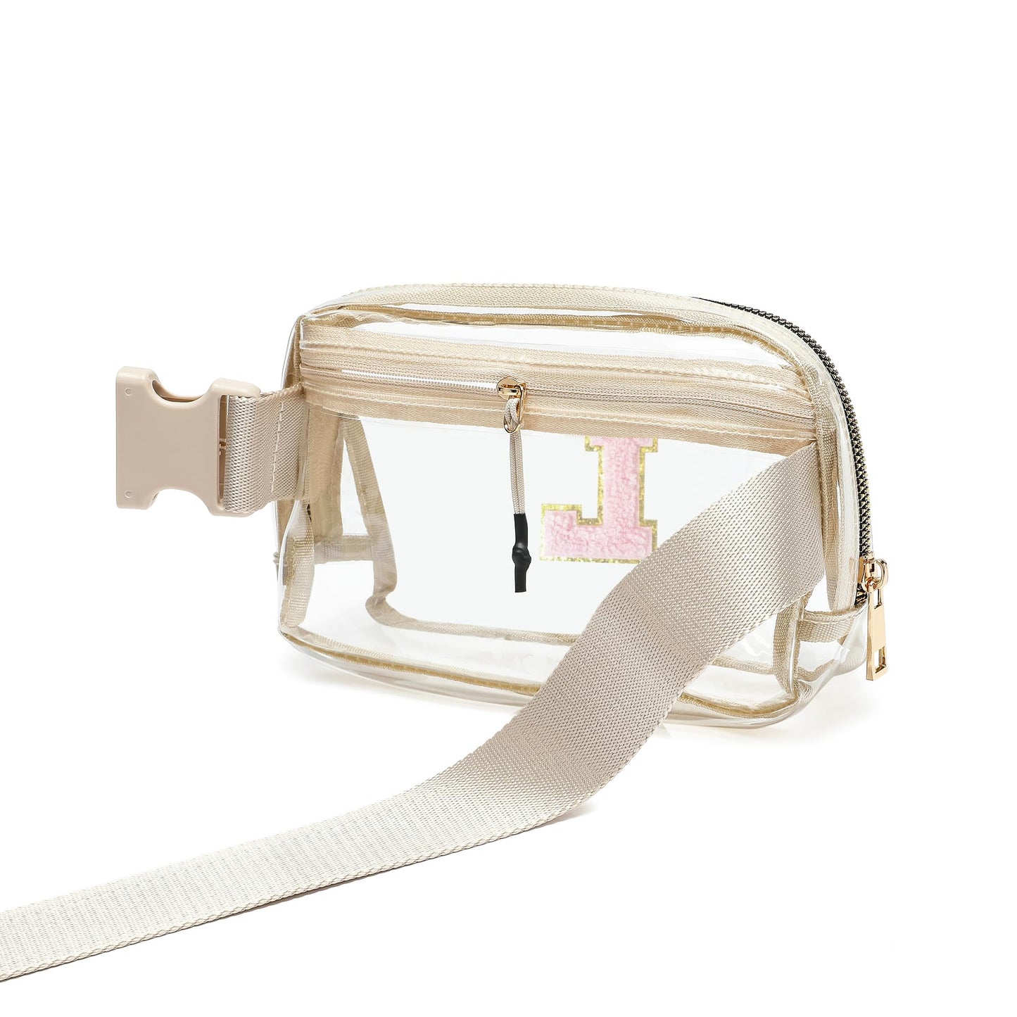 Riñonera Z-Clear Transparente con Correa Ajustable para Conciertos y Deportes para Mujer y Hombre