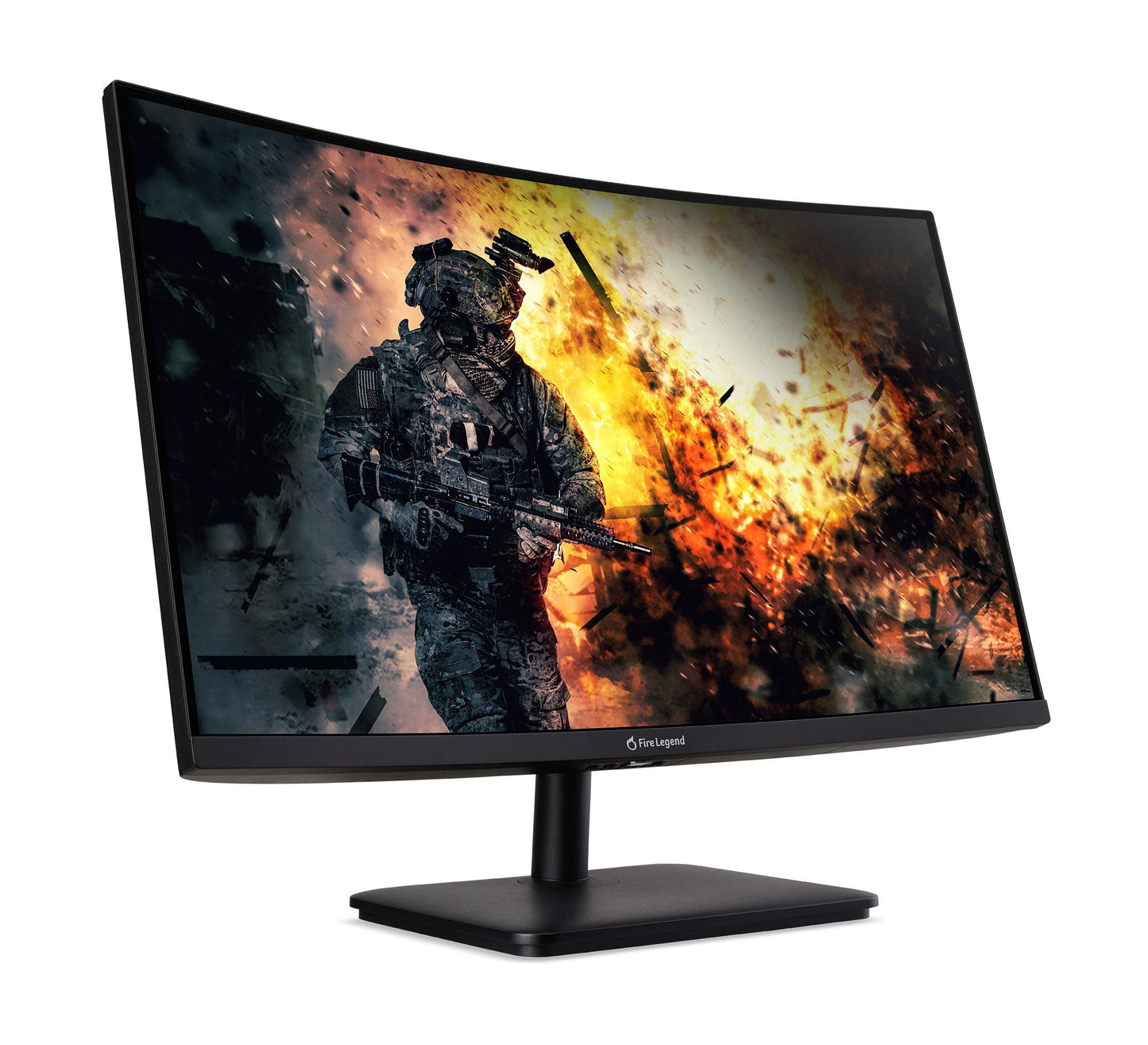 Monitor para Juegos AOPEN by Acer Negro 27" Curvo Full HD con Tecnología AMD FreeSync