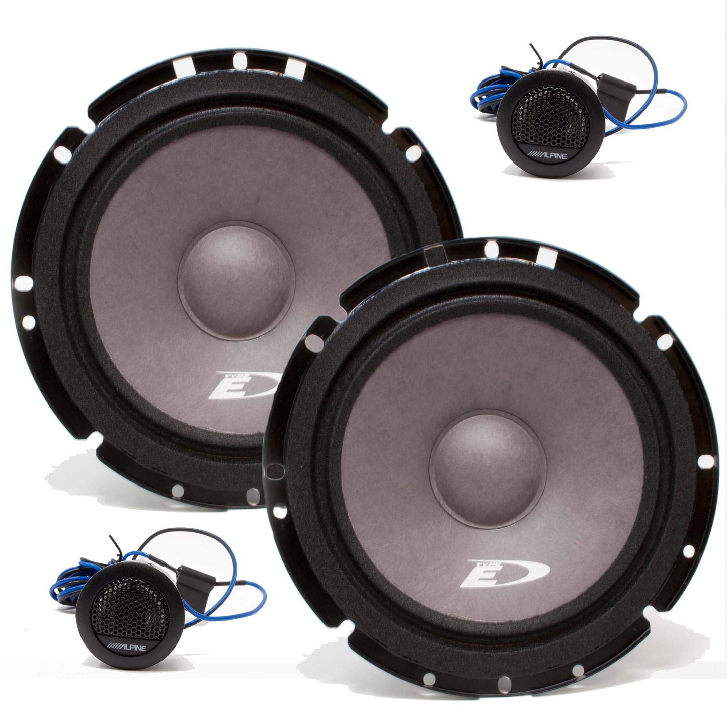 Altavoces de Componentes Alpine SXE-1751S 6.5 Pulgadas 280 W para Coche