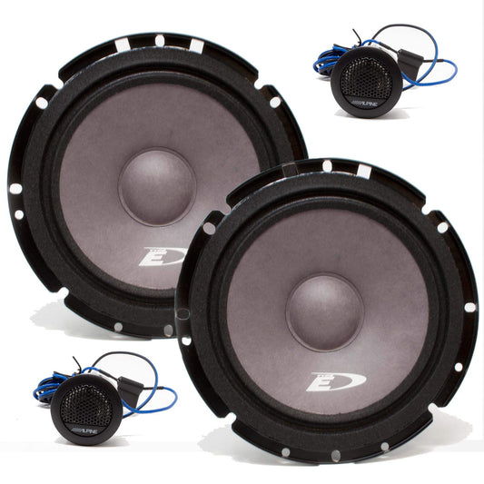 Altavoces de Componentes Alpine SXE-1751S 6.5 Pulgadas 280 W para Coche