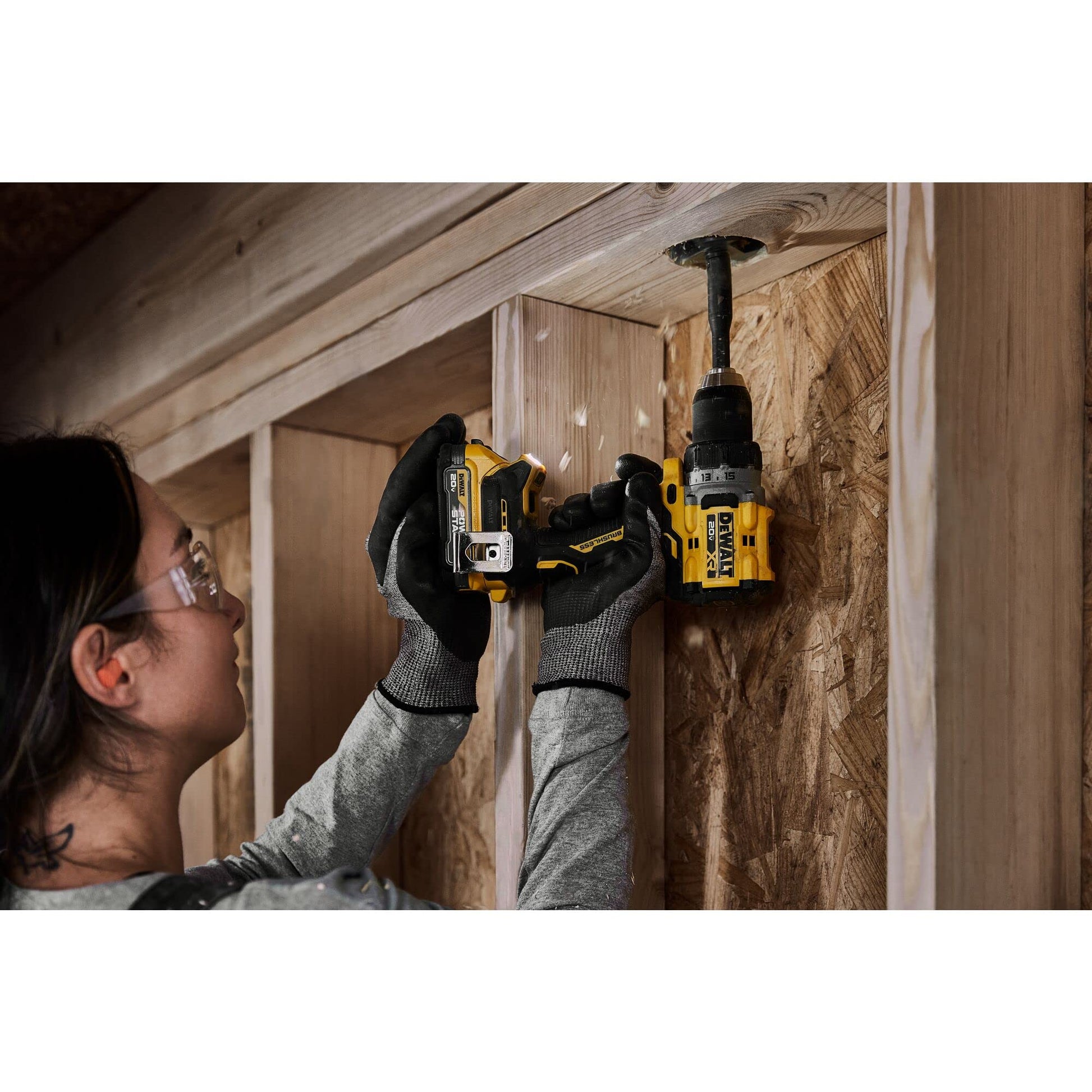 DEWALT Taladro Atornillador 1/2" (13mm), 20V, 900Uwo, 2 Velocidades, DCD800B