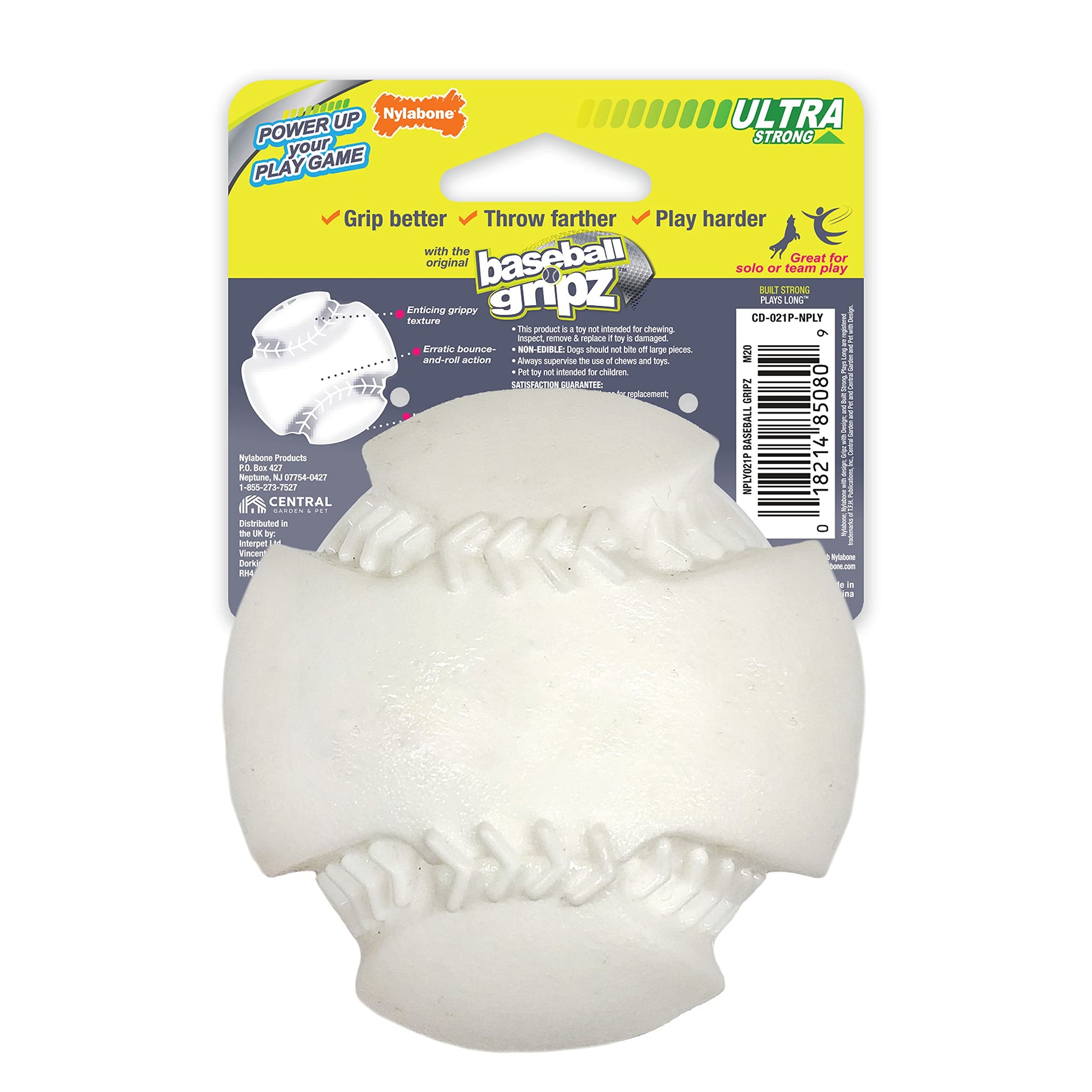 Juguete Nylabone Power Play Baseball
