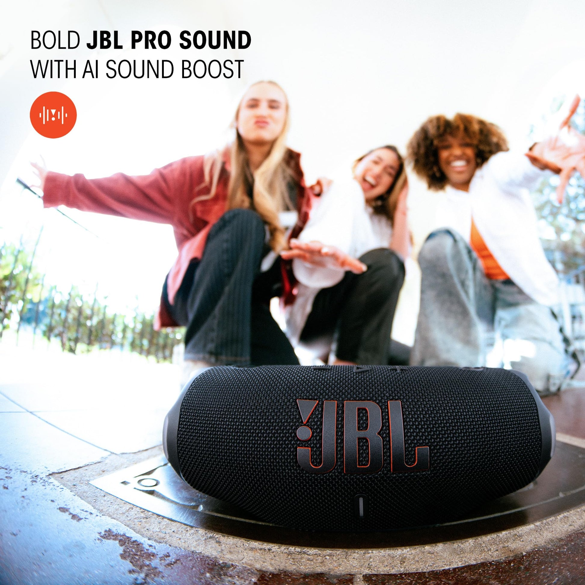 JBL Charge 6 Bocina Portátil Bluetooth, Batería Integrada, IP67 función de Carga USB - Morado
