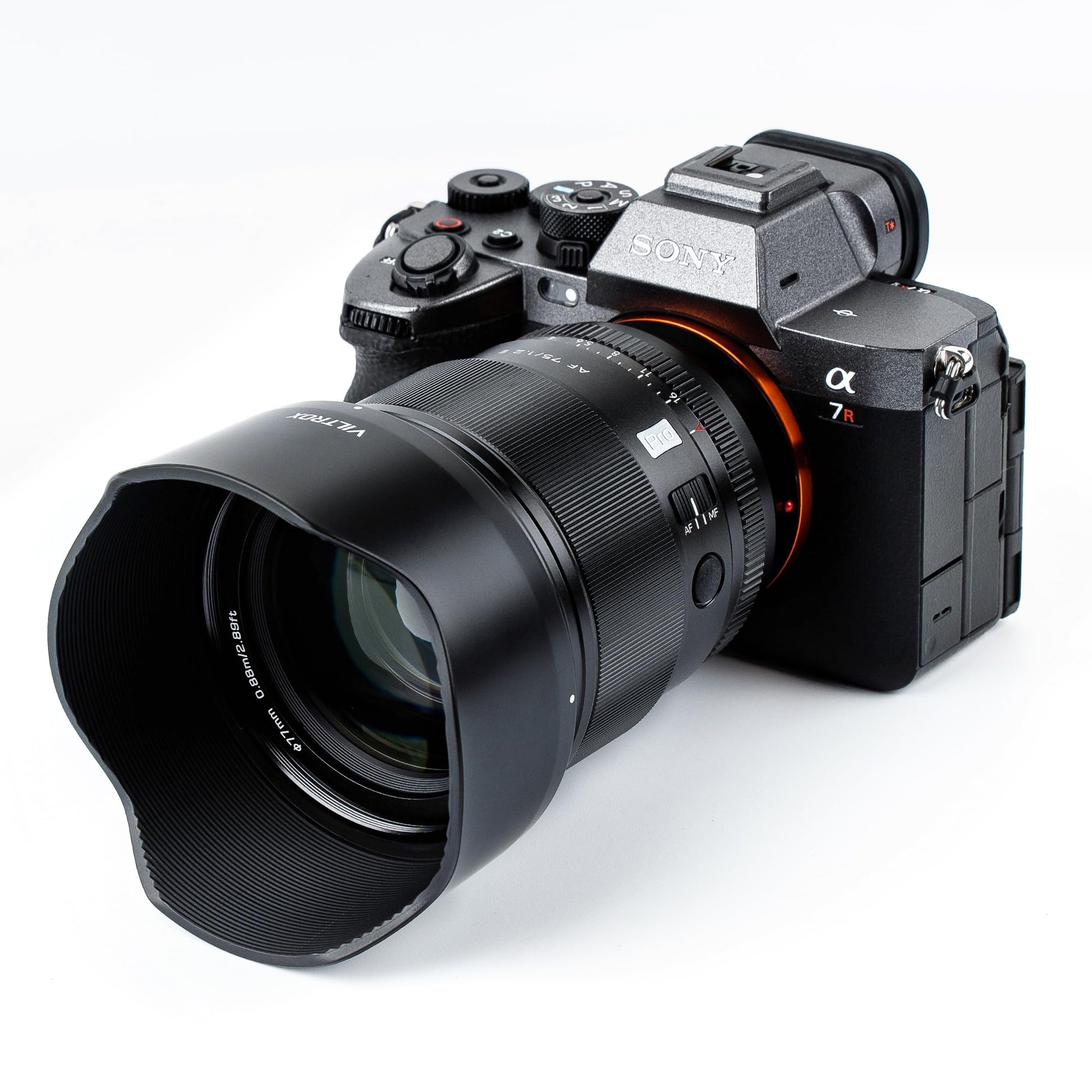 VILTROX PRO 75mm f/1.2 E para Sony e-Mount, 75mm f1.2 Auto Focus Prime Lente para Sony E Mount sin espejo a7 a6700 a6500