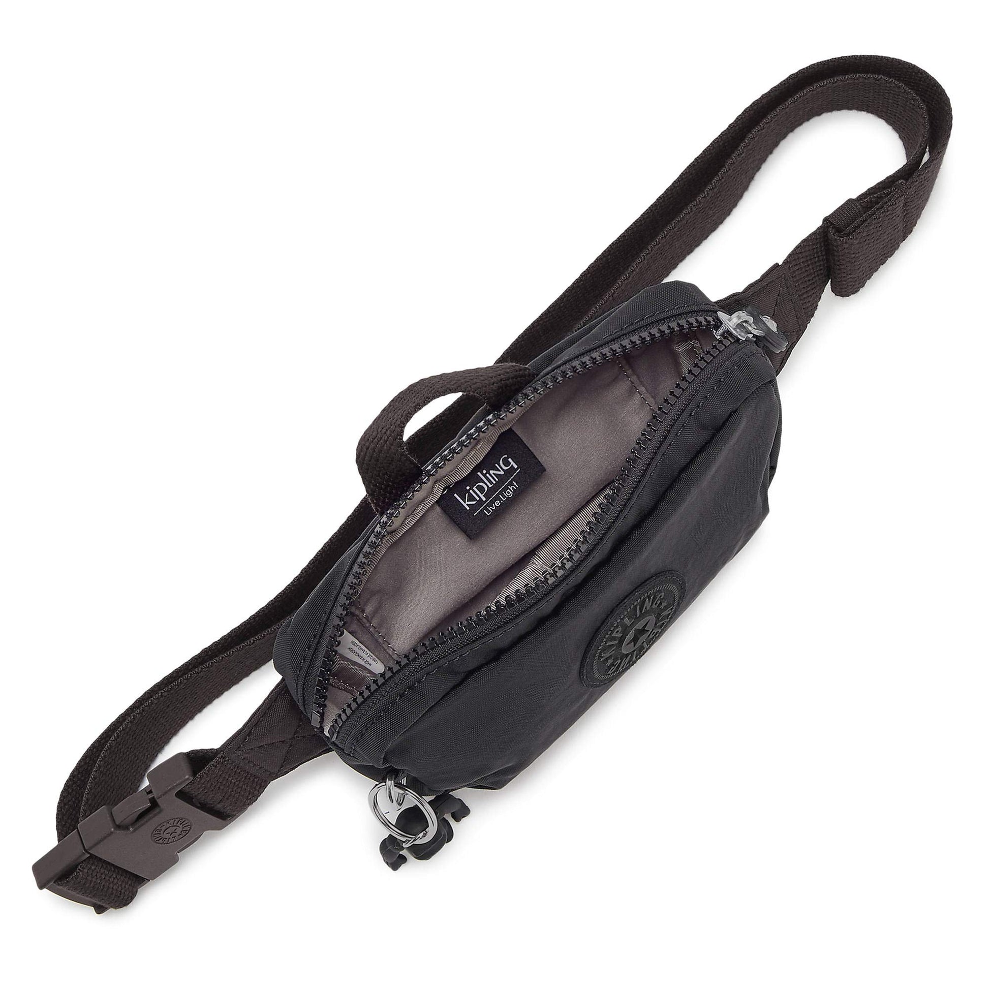 Kipling Alys - Riñonera, Negro (Black Noir), Small