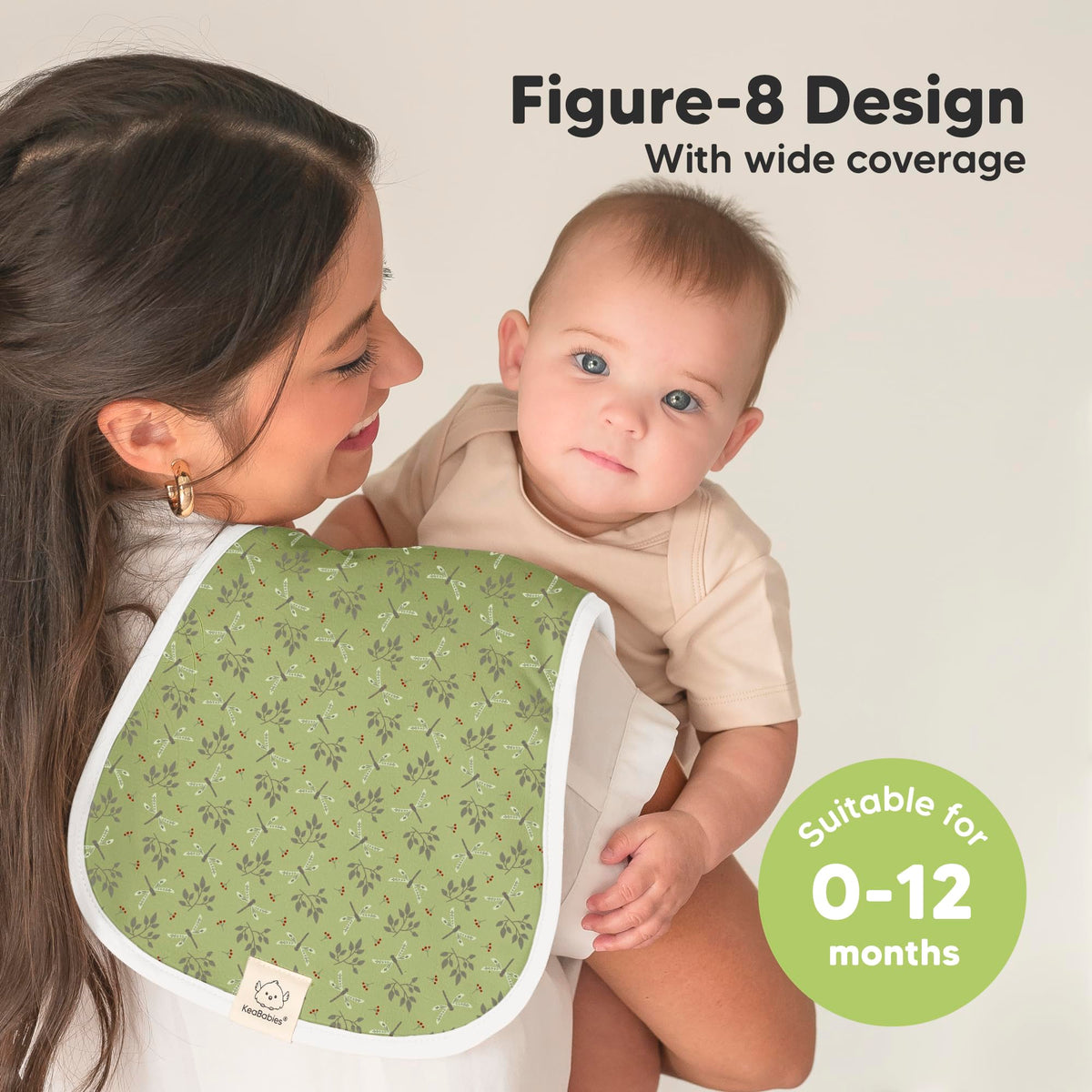 Paños Orgánicos para Eructos para Bebés y Niñas, Paquete de 5 Paños de Algodón Superabsorbentes para Bebés, Suaves y de Felpa para Escupir Recién Nacidos, Toallas de Bebé para Escupir Leche, Unisex