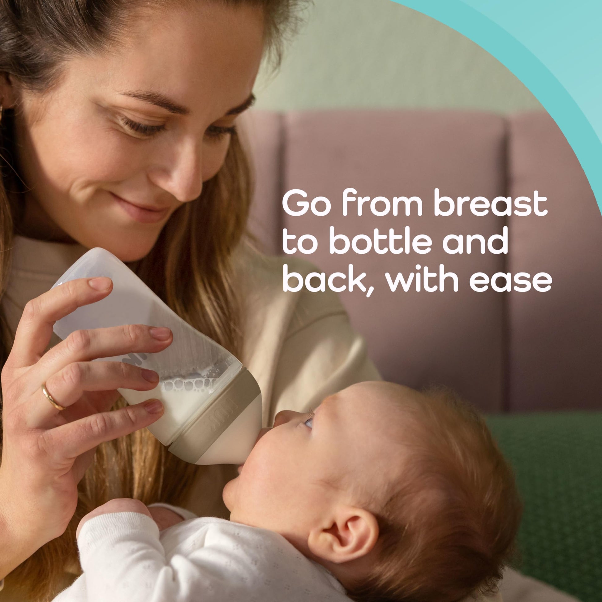 Botella Natural y Anticólicos NUK Perfect Match 5 Onzas Sin BPA