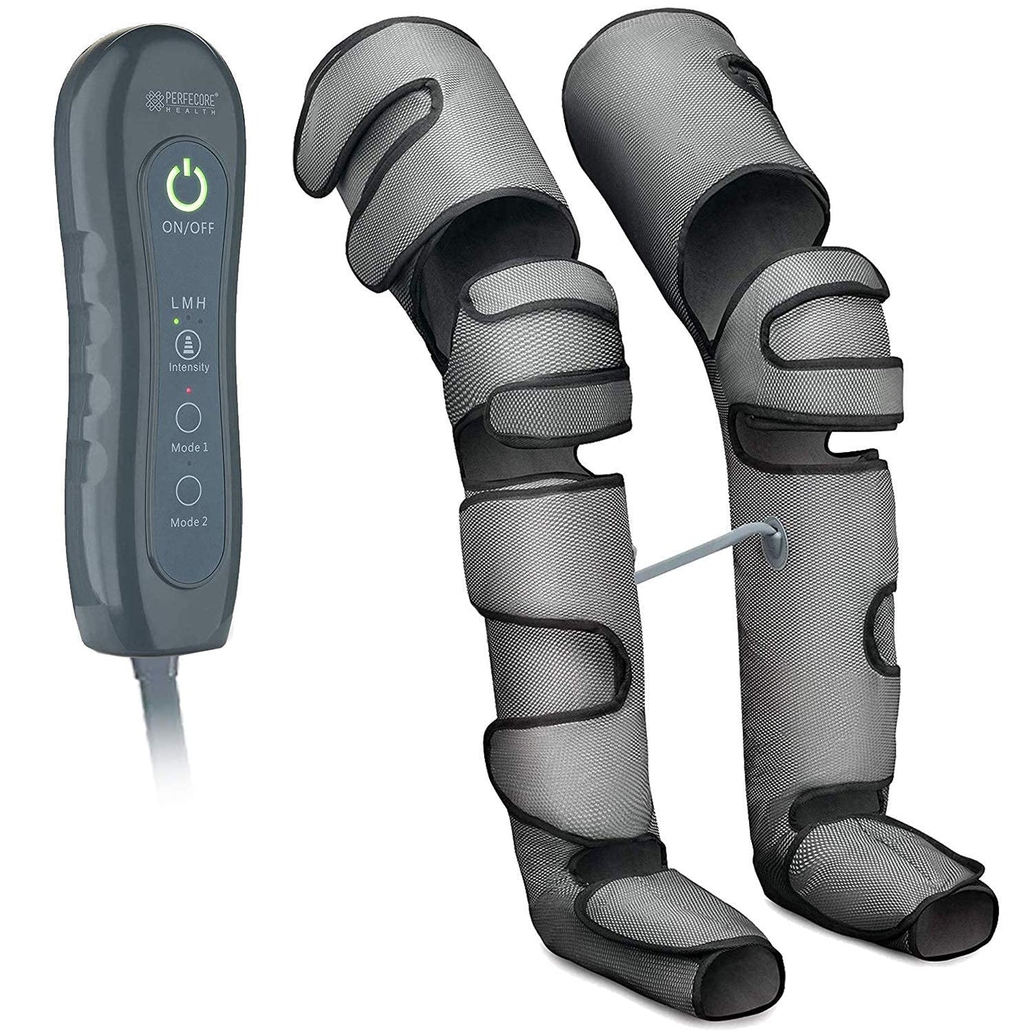 Leg Massager for Circulation & Relaxation - Sequential Machine for Home Use - Massage Legs, Calf, Foot, Thighs, Knees – Battery Powered SCD Boot for Restless Leg, Muscle Pain + Handheld Controller
