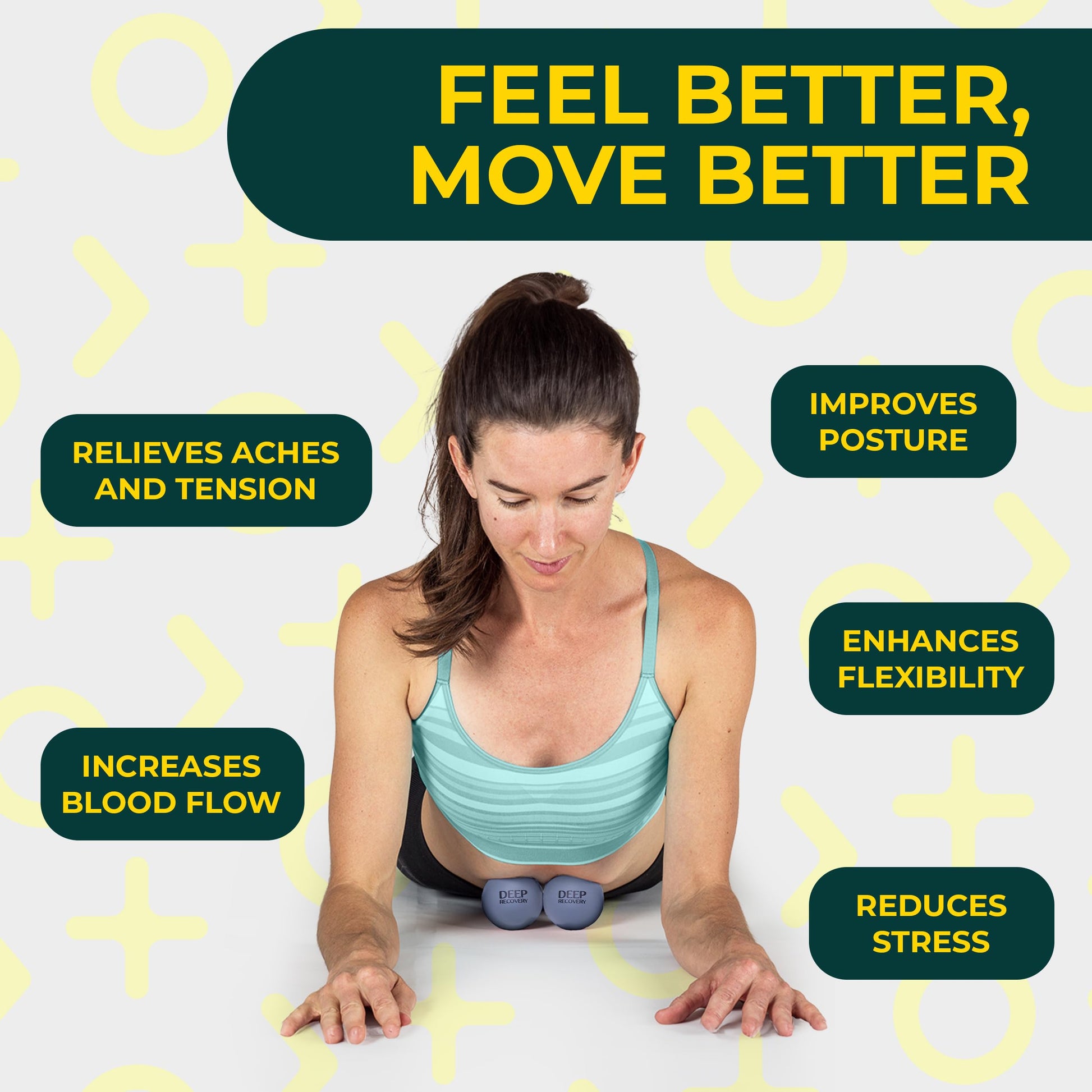 Bolas de Terapia Física Very Firm para Liberación Miofascial y Yoga