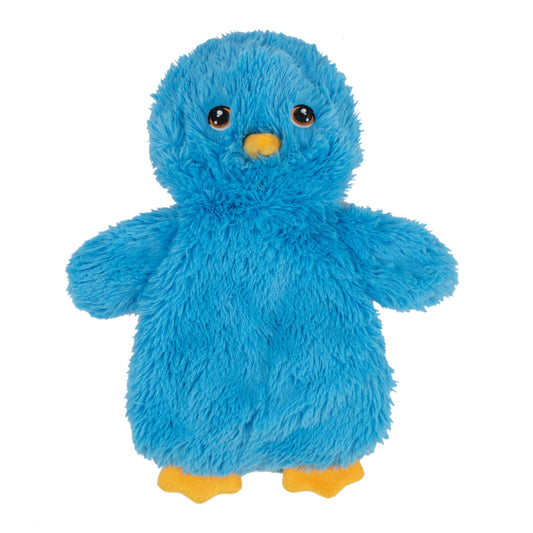 Best Pet Supplies - Juguetes de Peluche para Perros de Pollo Arrugado para Juegos interactivos, Cachorros y Adultos Mayores, Forma de Juguete de Pollo Colorido, Lindo y mimoso, Pollo Arrugado (Azul)