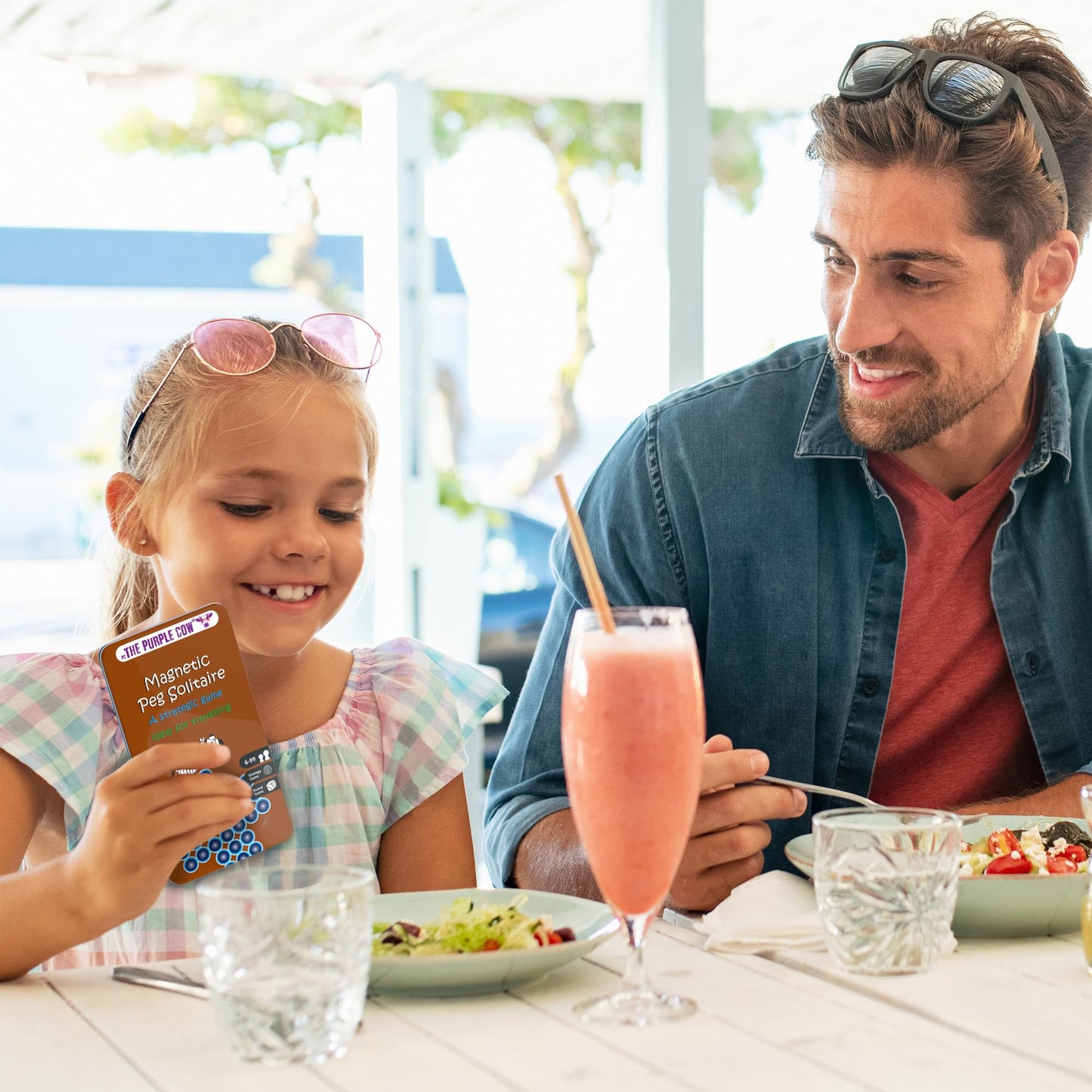 The Purple Cow - Juego de solitario To Go Peg