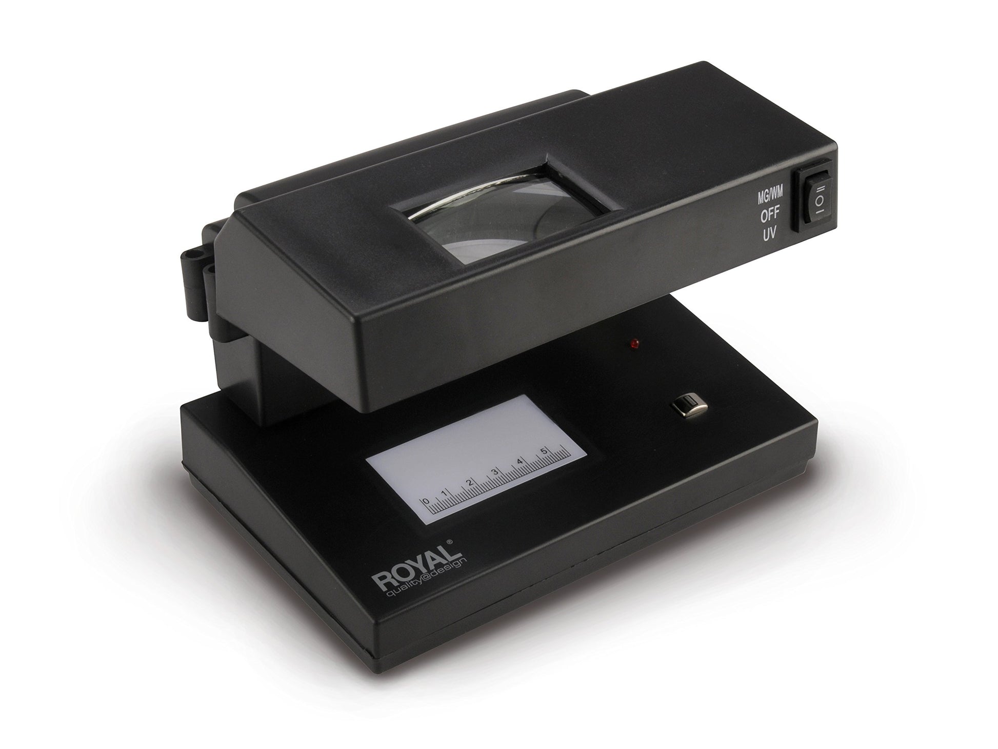 Detector de Billetes Falsos Royal UV1 con Alerta Sonora y Calculadora