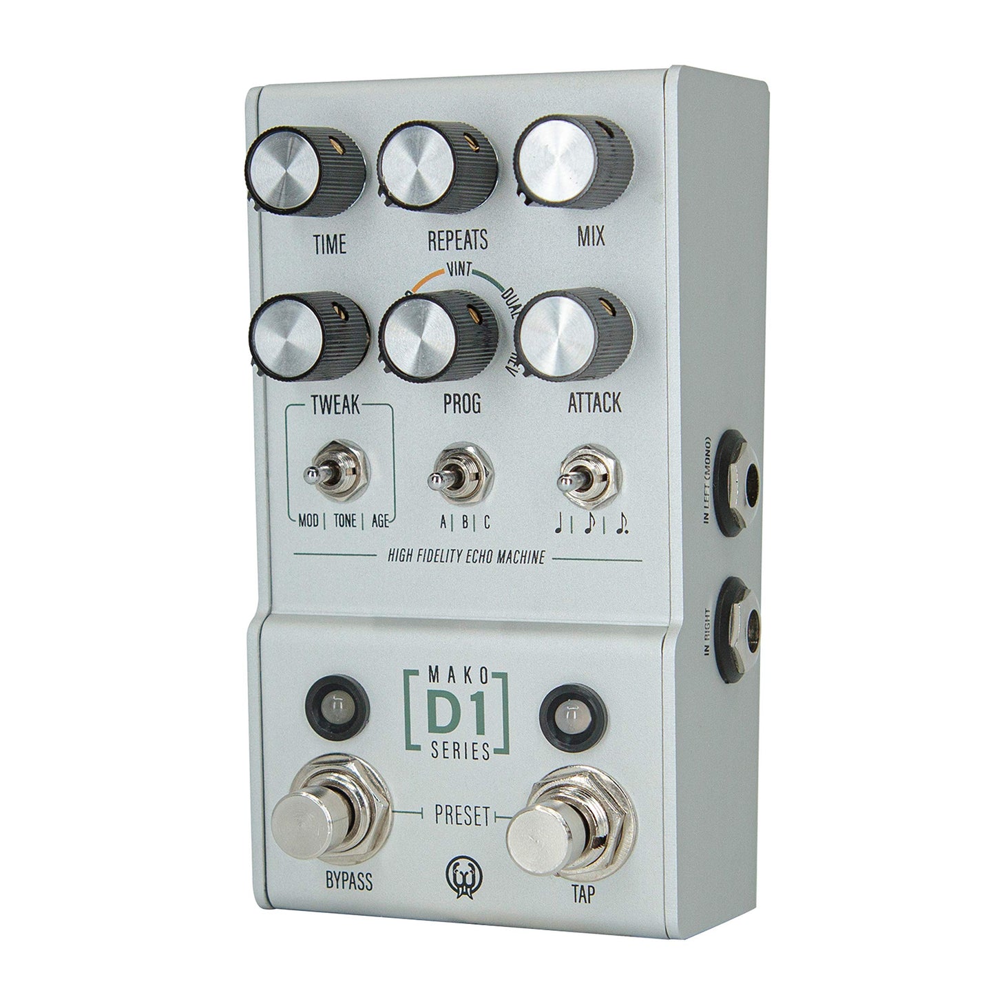 Pedal de Retardo Estéreo Walrus Audio MAKO Series Alta Fidelidad