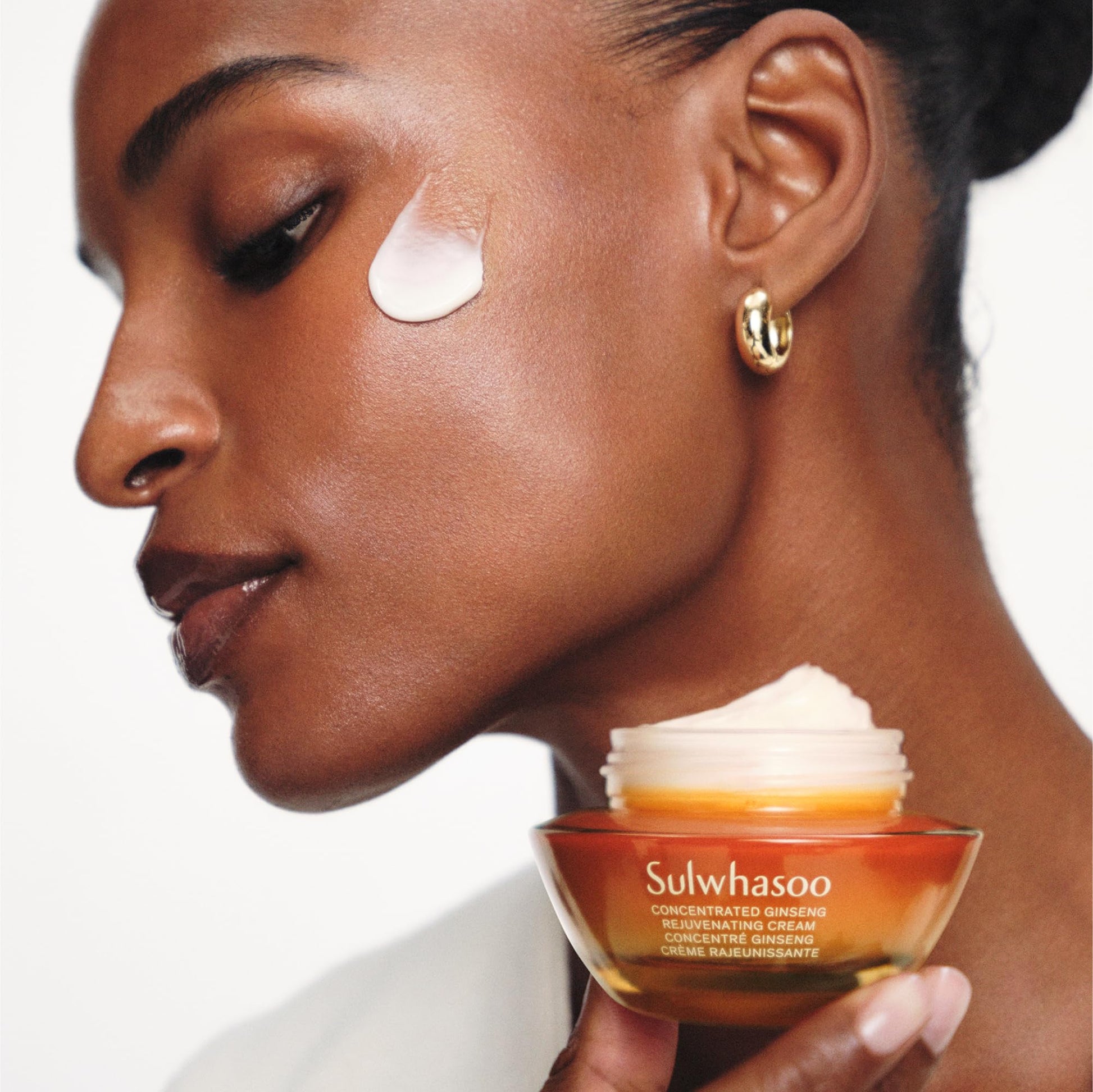 Sulwhasoo Concentrated Ginseng Renewing Cream: Travel Sized Cream to Hydrate, Visibly Firm, and Visibly Soften Lines & Wrinkles, 0.33 fl. oz.