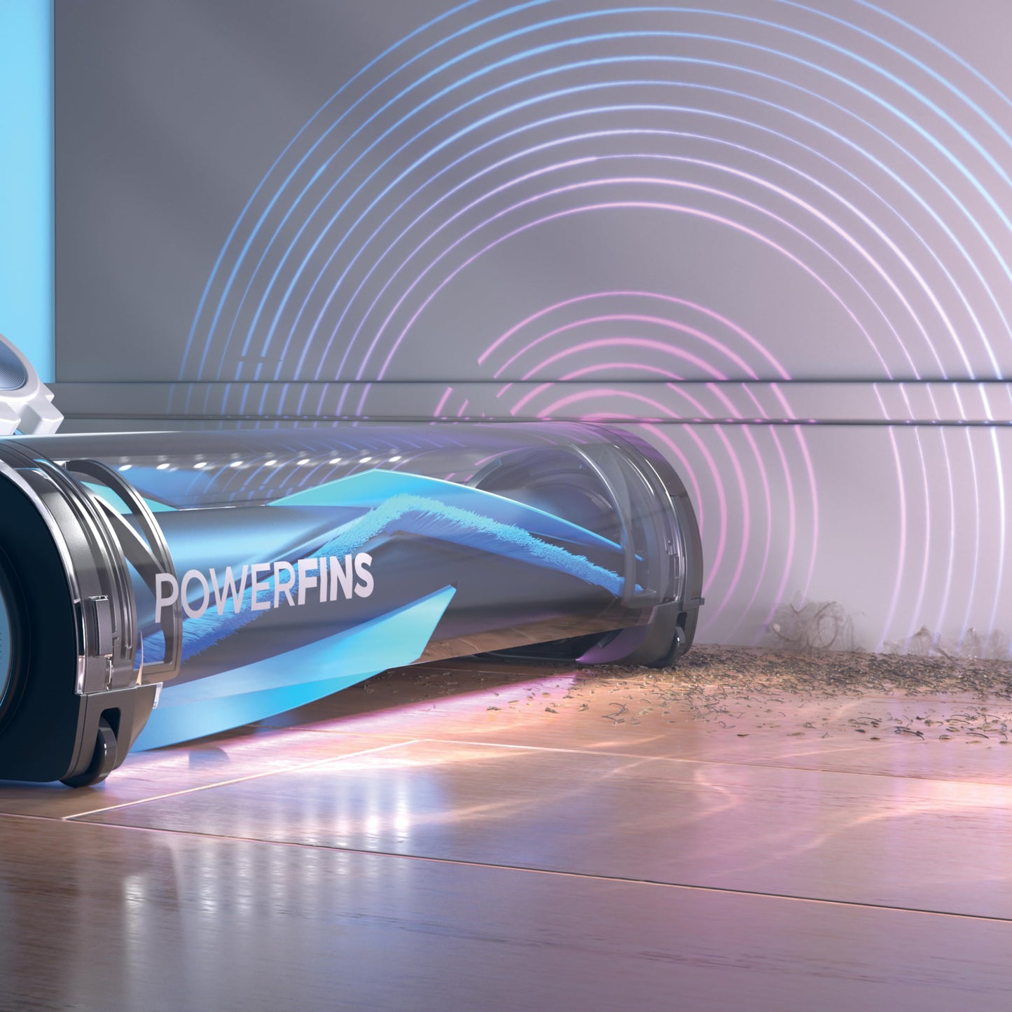 Aspiradora Shark Azul con Sistema de Autovaciado y Filtro HEPA Inalámbrica Tecnología de Limpieza Profunda