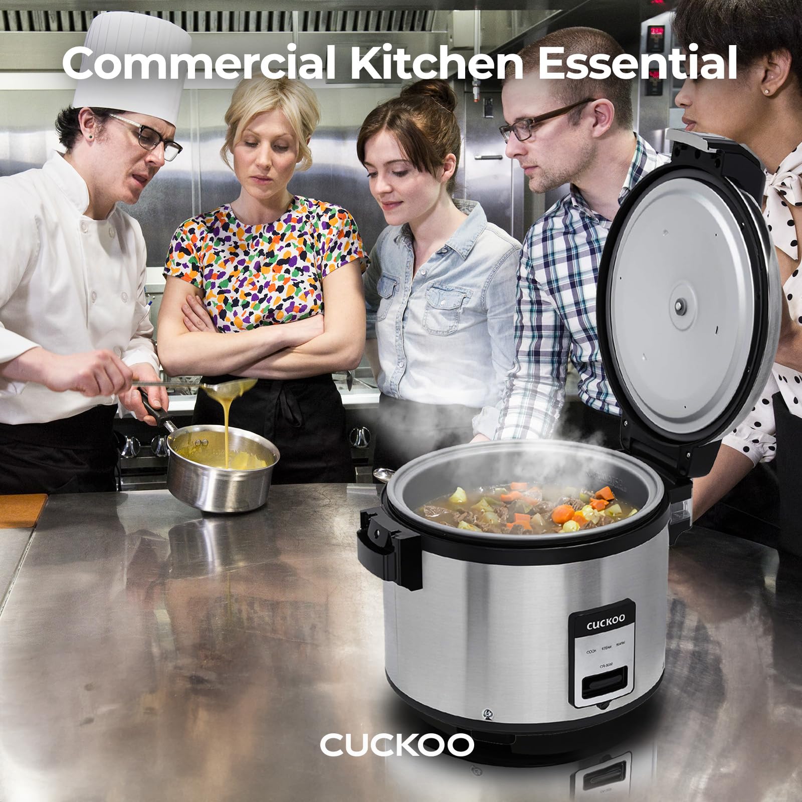 Cuckoo EL Commercial Rice Cooker | CR-3032 (30 Cups)