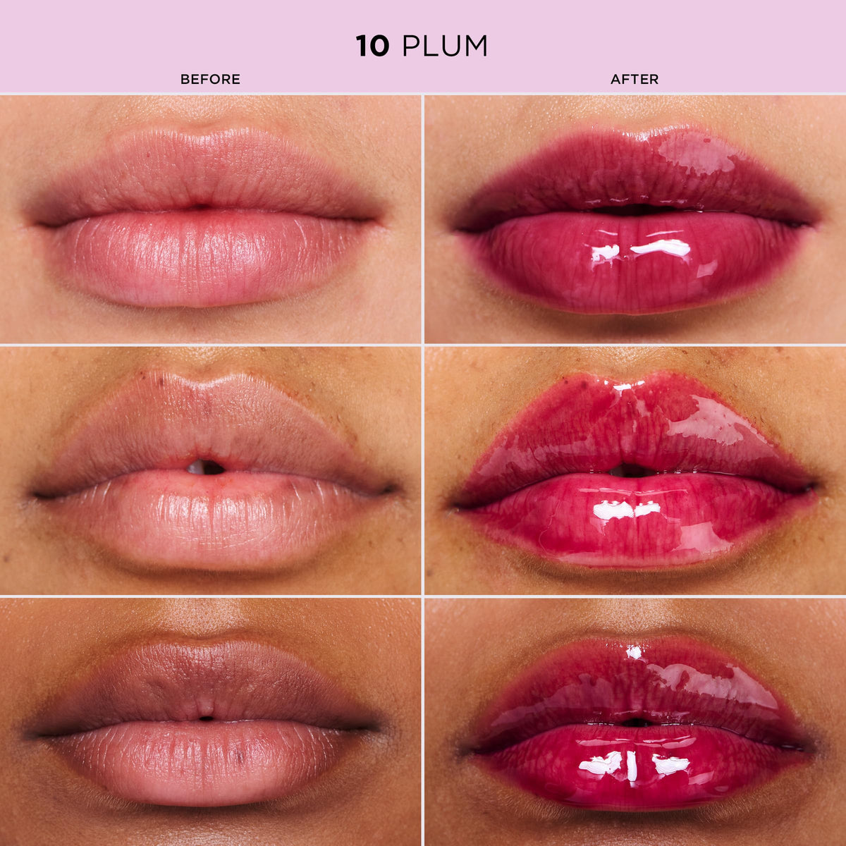 Lip Comfort Oil - 10 Plum by Clarins for Women - 0.2 oz Lip Oil