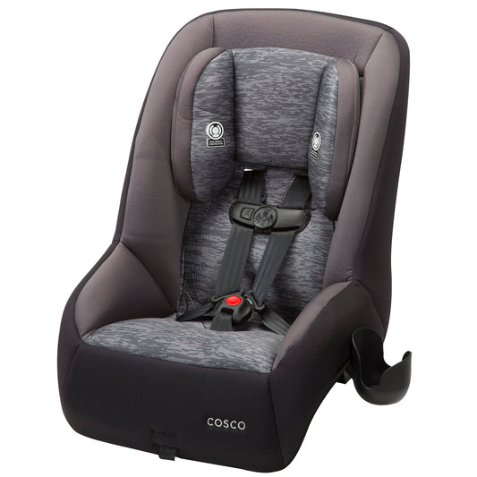 Cosco Mighty Fit 65 DX Convertible Car Seat, Heather Onyx Gray