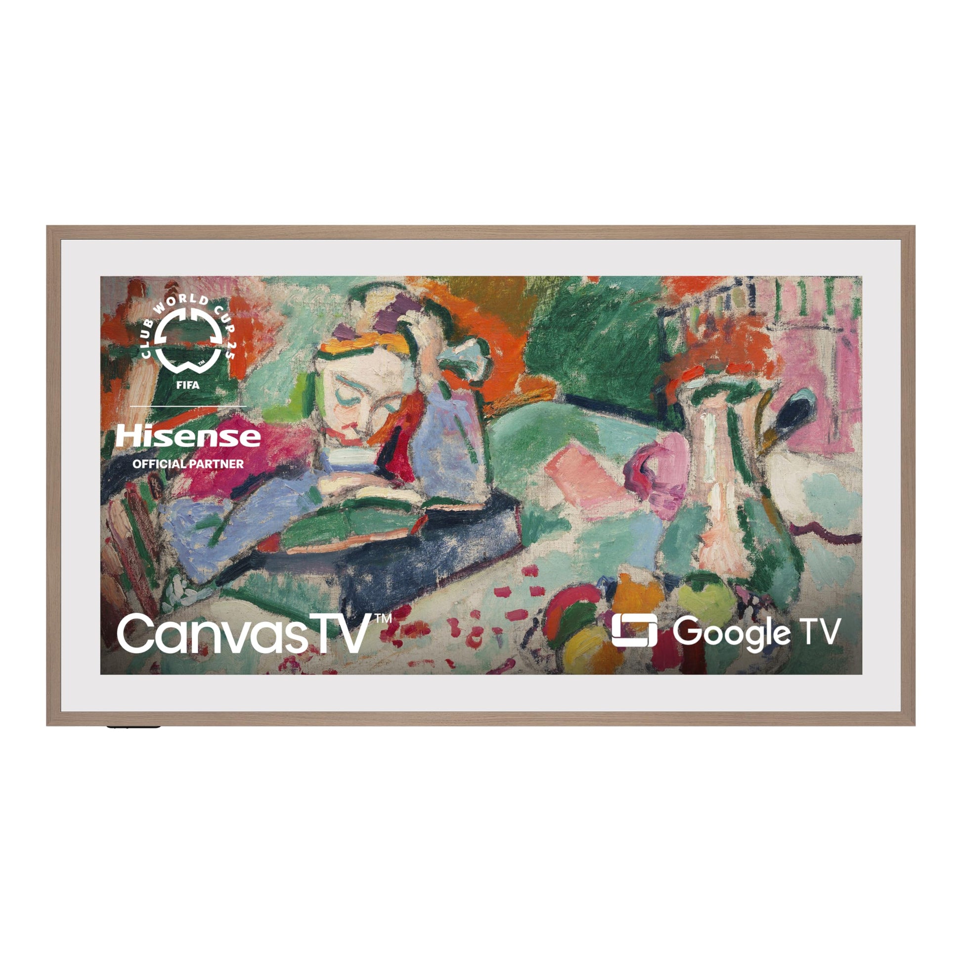 Hisense Serie CanvasTV™ de 65 Pulgadas Clase QLED 4K S7N Dolby Vision HDR Google Smart TV (65S7N, Modelo 2024) - Modo artístico, Panel antirreflejos, visualización Hi-Mate, Marco y Montaje en Pared
