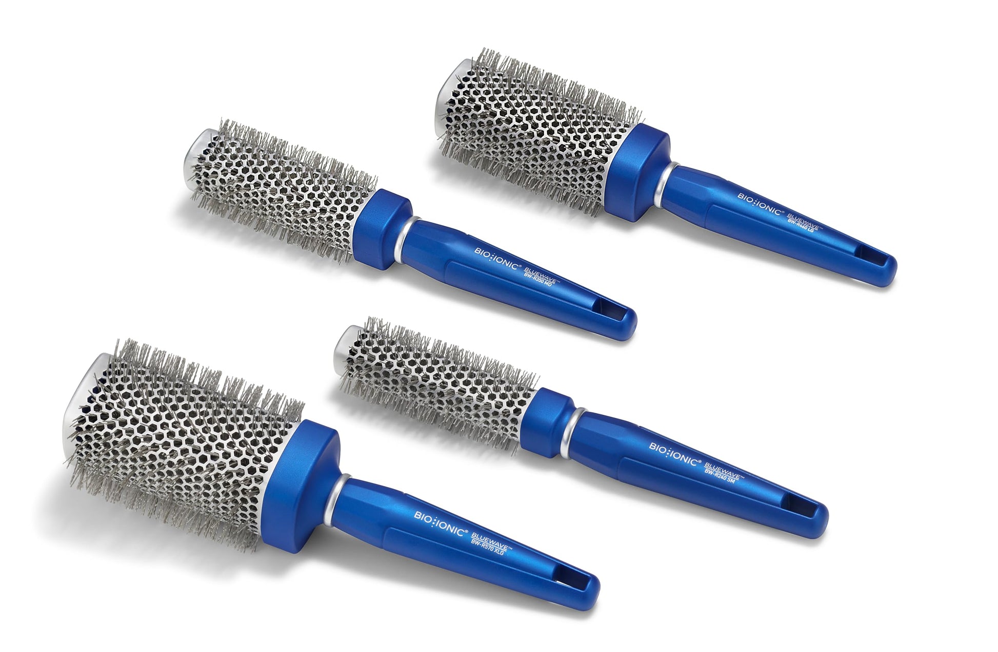 BIO IONIC Bluewave Nanoionic - cepillo para polvo de acondicionamiento, X-large