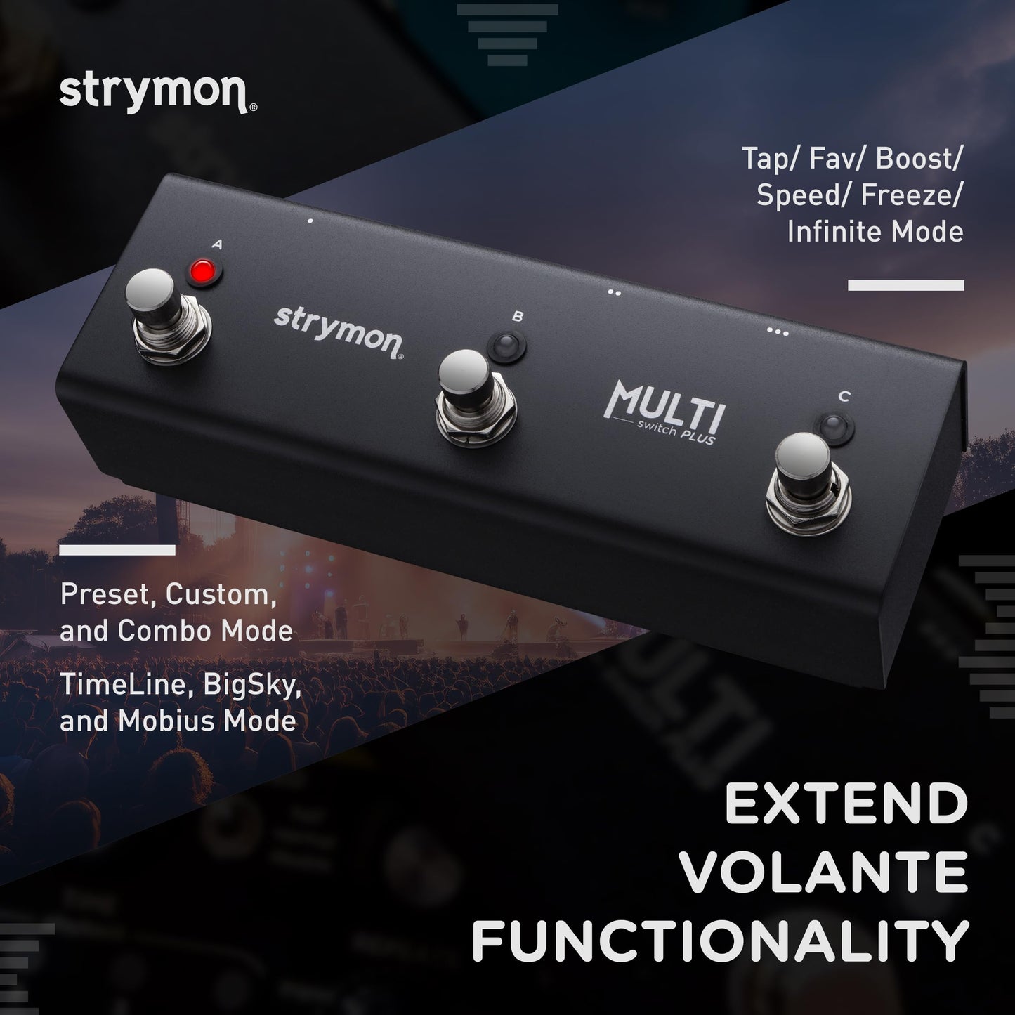 Pedal de Efecto Strymon MultiSwitch Plus