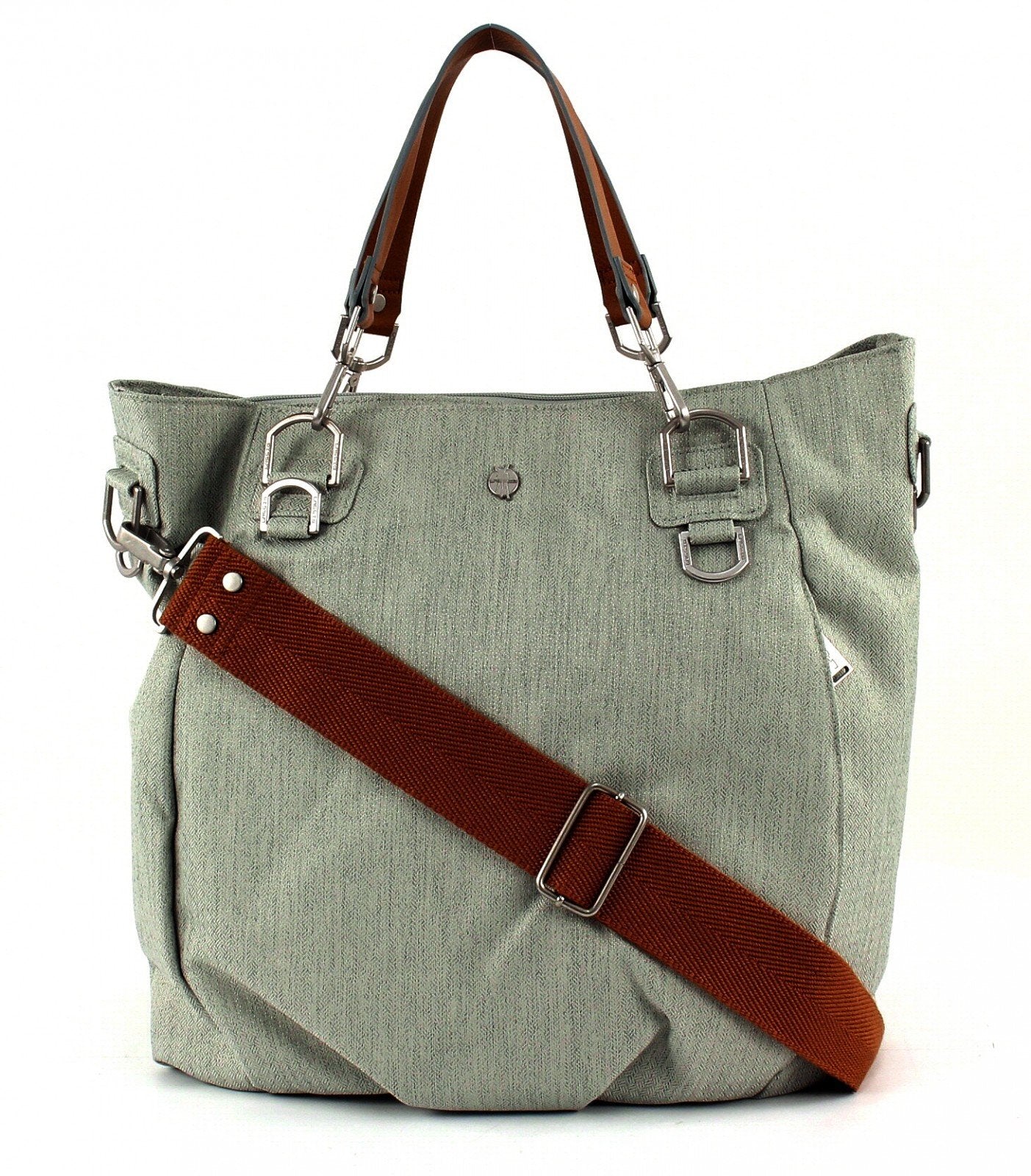 Lassig Lassig Green Label Mix 'n Match - Bolsa para pañales, color gris claro