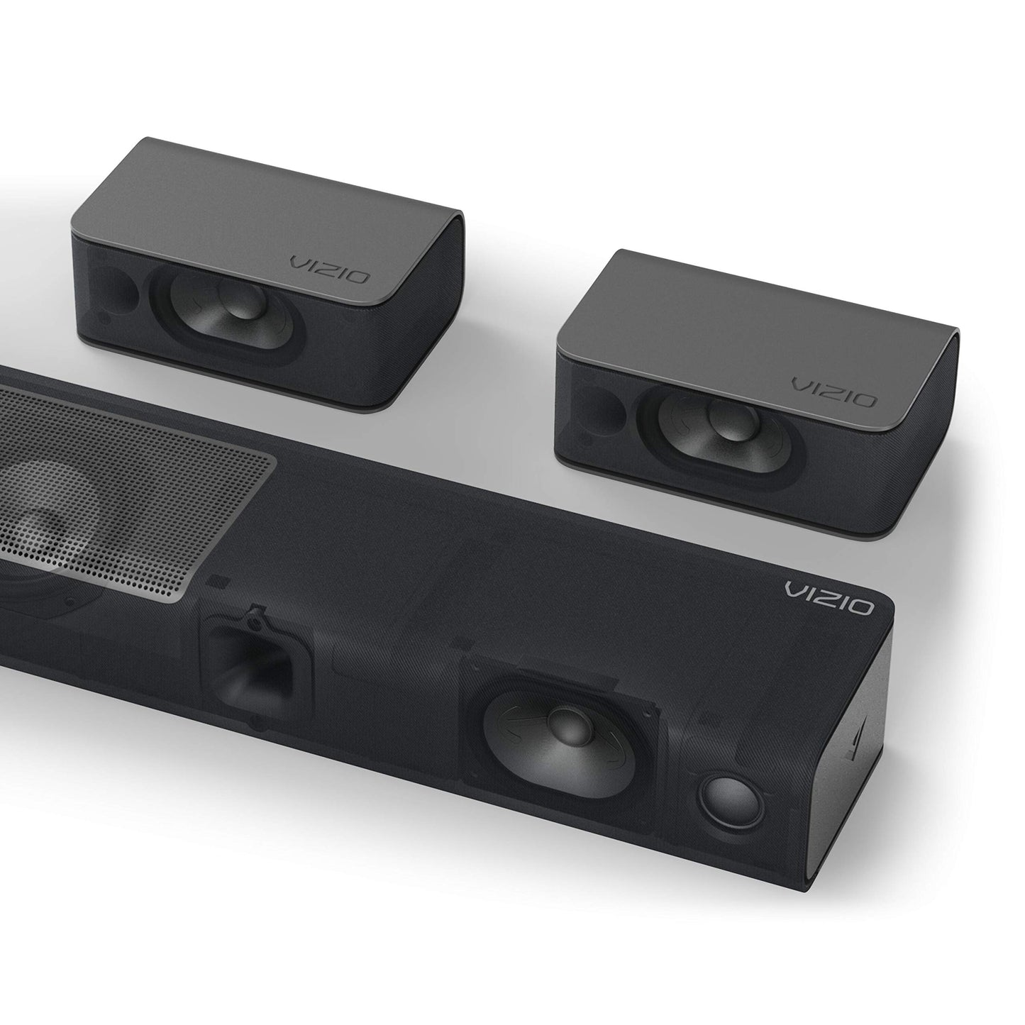 VIZIO M-Series 5.1.2 Barra de Sonido Envolvente con Dolby Atmos, DTS:X, Bluetooth, subwoofer inalámbrico, Compatible con Asistente de Voz, Incluye Control Remoto, M512a-H6