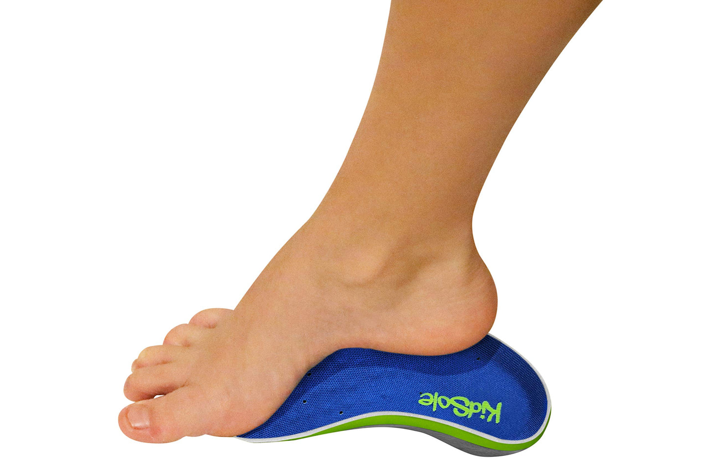 Plantilla Ortopédica KidSole Azul Soporte de Arco Alto para Niño