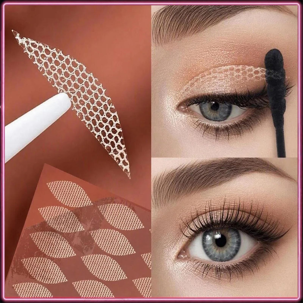 Cinta para Párpados shenghang Transparente Autoadhesiva para Levantamiento de Ojos con Párpados Caídos