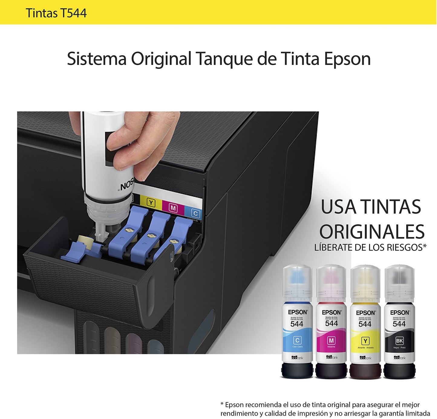 Epson Ecofit Botella de Tinta Color Cian T544