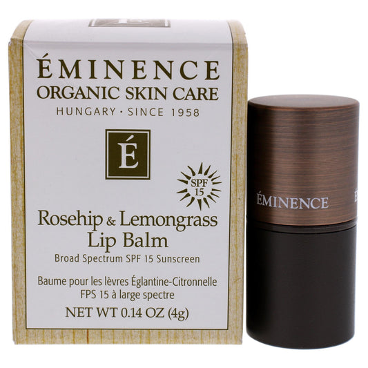 Bálsamo Labial Eminence Rosehip y Lemongrass SPF 15 para Unisex