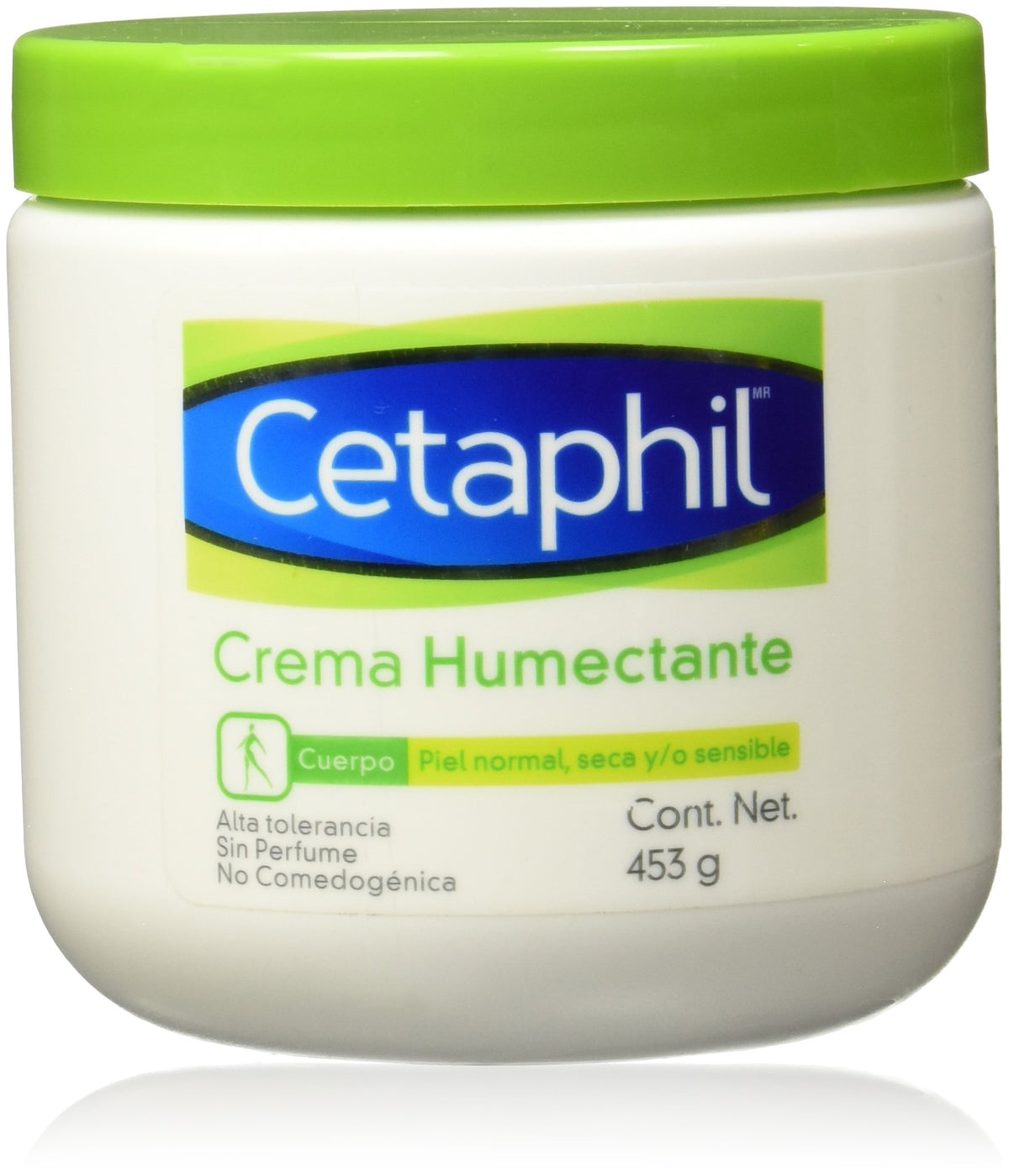 Cetaphil Crema Humectante Alta Tolerancia, 453 gr