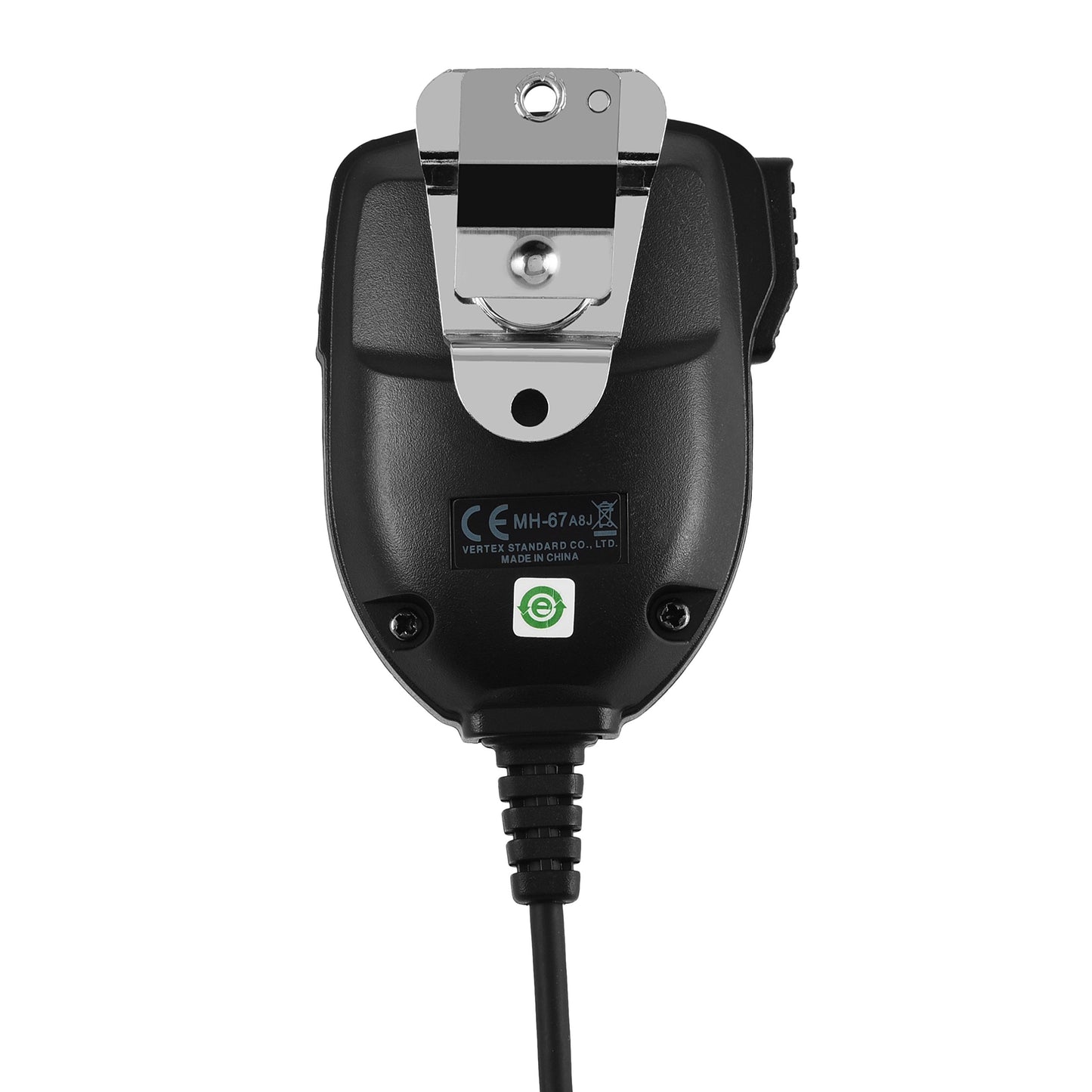 Micrófono Móvil Vbestlife MH-67A8J Negro 8 Pines para Radio Yaesu/Vertex VX2500 VX2508 VX2208 VX2108
