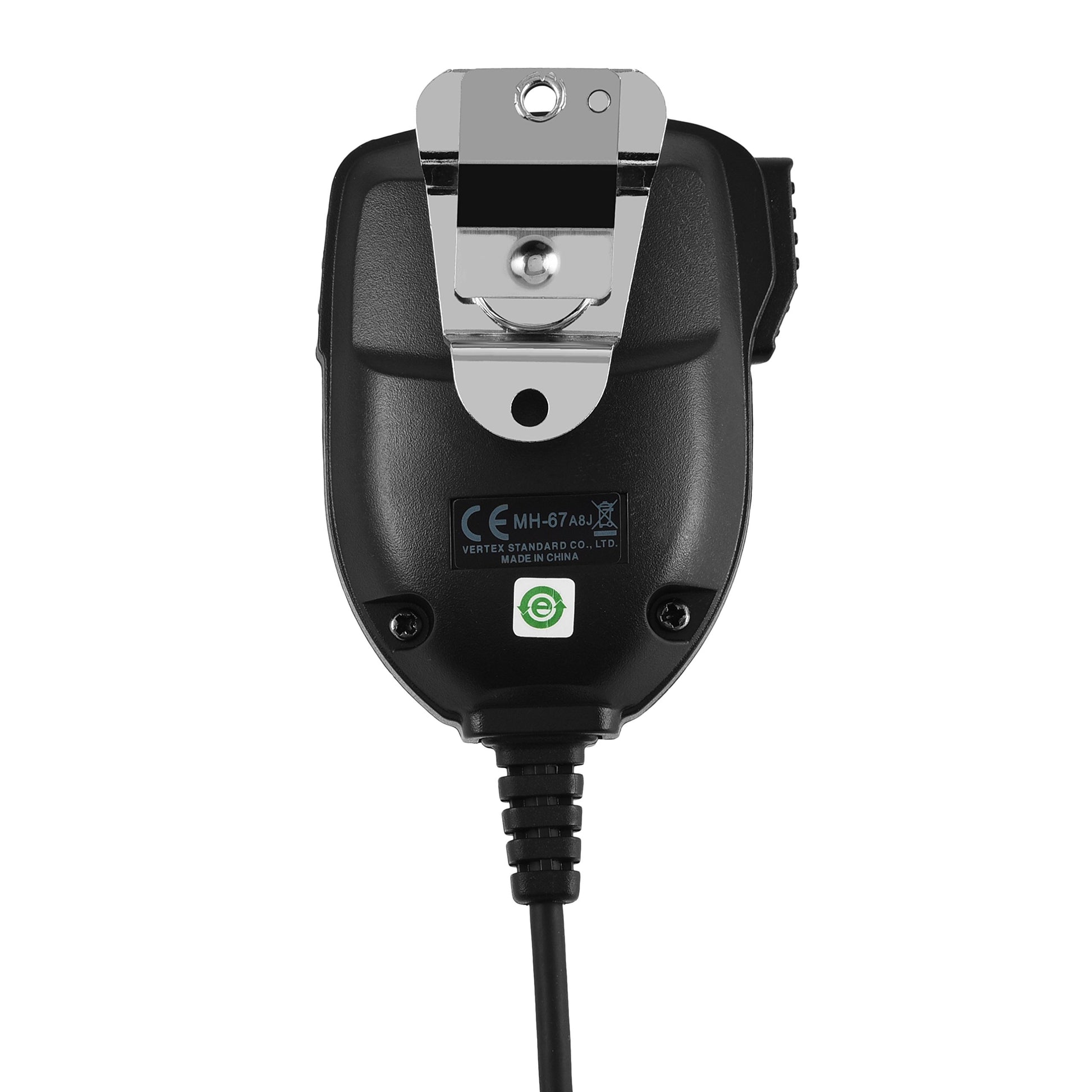 Micrófono Móvil Vbestlife MH-67A8J Negro 8 Pines para Radio Yaesu/Vertex VX2500 VX2508 VX2208 VX2108