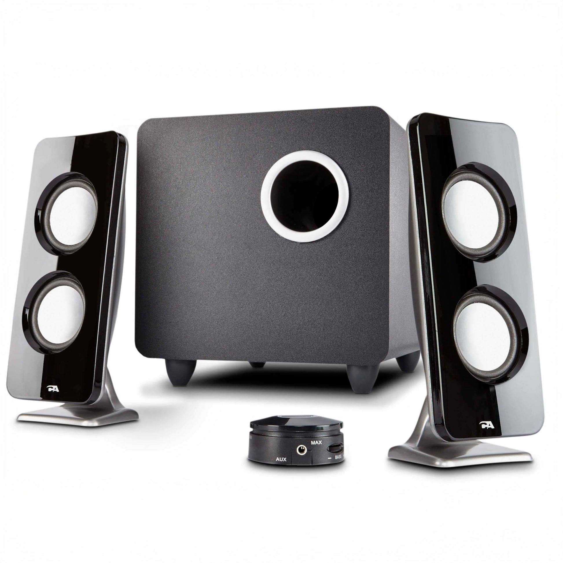 Cyber Acoustics Booming Curve Series Inmersión 62 W Sistema de Altavoces con Control Pod (ca-3610)