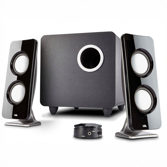 Cyber Acoustics Booming Curve Series Inmersión 62 W Sistema de Altavoces con Control Pod (ca-3610)