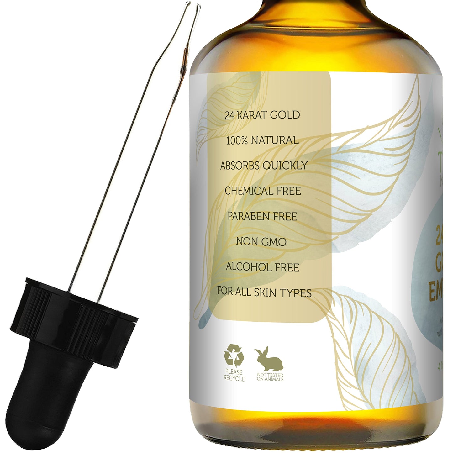 Aceite Emu Orgánico con Oro 24K para una Piel Radiante y Reparada - Colección Gold Teak Naturals