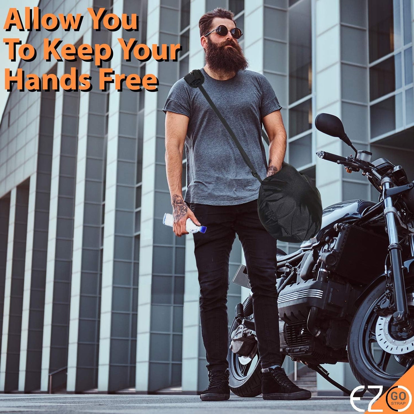 Bolsa de transporte para cascos de motocicleta, plegable, se adapta a cascos de cara completa, accesorio de conducción manos libres, protección contra robos, para hombres, mujeres y niños, color negro